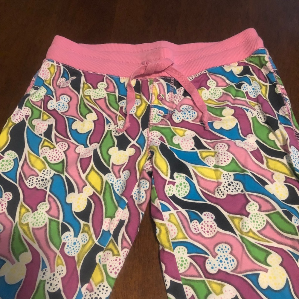 Authentic Disney Parks Mickey Pajama Pants -Size S
